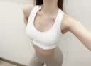 李宁（LI-NING）运动内衣女瑜伽健身文胸中强度支撑速干透气背心跑步 白色 M 实拍图