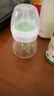 布朗博士奶瓶 新生儿0月玻璃奶瓶 初生婴儿防呛奶防胀气 搭配奶嘴配件 【0-1月】玻璃60mL 配更慢流速奶嘴 实拍图