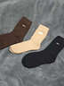 北极绒【35%羊毛】袜子冬季男加绒加厚保暖中长筒美利奴羊绒雪地棉袜 实拍图