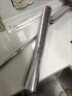 威尔基厨房防油贴纸厨房贴纸防水防油自粘耐高温加厚橱柜防潮铝箔纸油污 宽61cm*长10m【橘纹加厚款】 配贴纸工具 实拍图