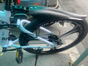 凤凰（Phoenix） 凤凰自行车可折叠山地车路虎男士成年人变速女式越野公路单车 三刀消白/折叠双避震/全竞速轴承 26寸24速【参考：158-188cm】 实拍图