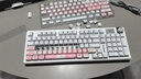 狼蛛（AULA）S98机械键盘有线/蓝牙/无线三模连接Gasket结构插拔2U0游戏办公键盘98配列 【有线版】S98大芽之糖-冰蓝光 茶轴 实拍图