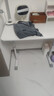 HASAYOVA升降电脑桌学习桌家用办公书桌站立式手摇升降台简易桌子 【高雅白 手摇升降】80*60cm 实拍图