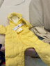 巴拉巴拉童装婴儿连体羽绒服轻薄羽绒服宝宝衣服2025冬装抱衣爬服男童女童 黄色雪人-白鸭绒 100 cm-充绒量53g 实拍图