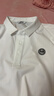 PGM 新品 高尔夫服装 男士长袖t恤 秋冬季翻领POLO衫 golf男装上衣 YF480-白色 XL 实拍图