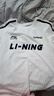 李宁短袖T恤女子棉质撞色织带休闲复古足球风上衣AHSU712 实拍图
