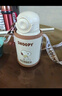史努比（SNOOPY）儿童保温杯带吸管直饮男女小学生316不锈钢喝水杯子双盖壶500ml咖 实拍图