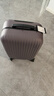 ITO行李箱铝框箱男女大容量万向轮托运拉杆箱小型密码箱登机箱旅行箱 灰烟紫 20英寸 可登机 实拍图
