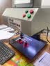 革强气动打标机工业铭牌刻字机电动标牌打印机金属不锈钢铝牌打码机 气动铭牌一体机（需自备气泵） 实拍图