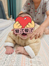 婧麒（JOYNCLEON）婴儿连体衣新生儿衣服秋冬保暖夹棉哈衣满月宝宝内衣纯棉连体衣 大树粉【优选精梳棉】 80cm 实拍图