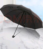 天堂伞强效拒水雨伞防风加固十骨大伞三折便携商务雨伞男女士 10骨黑胶大伞-曜石黑 实拍图