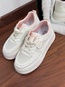 回力女鞋厚底板鞋潮流百搭小白鞋子女休闲运动鞋 1799 白粉 36 实拍图