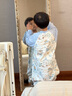 威尔贝鲁（WELLBER）恒温睡袋婴幼儿1-3岁竹棉睡衣秋冬儿童宝宝防踢被子薄夹棉 梦境L 实拍图