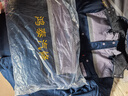 宏安途工作服棉袄棉衣工装男劳保服防风反光条冬季工程服活里活面棉服 灰色+藏蓝上衣 175/XL 实拍图