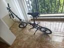 大行（DAHON）K3plus折叠自行车超轻铝合金16英寸9速城市碟刹通勤车KAA693 黑白【内折版】 实拍图