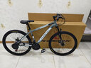 凤凰（Phoenix）山地自行车成人学生儿童碟刹越野变速单车 ZB888 26英寸24速灰色 实拍图