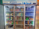 新飞（frestec）展示柜冷藏保鲜柜酒水饮料冰柜双开门冷藏柜酒店冷藏保鲜柜超市直冷玻璃门风冷无霜冰箱立式冷柜 大三门上机1300L 【铝合金门】【4D风冷无霜】 实拍图