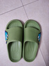 儿童拖鞋男童夏季卡通恐龙室内家居防滑中大童外穿运动凉拖鞋男孩 恐龙【绿色】 36 -37码【内长23cm】 实拍图