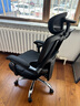 南皇人体工学椅护腰电脑椅久坐不累办公椅电竞椅男可调节腰靠学习后躺 【顶配黑】-4级气杆-铝脚-搁脚 120-155度(含) 联动扶手 实拍图