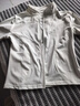 速干紧身瑜伽服修身显瘦运动外套女立领跑步健身服lulu瑜伽外套 白色 L 实拍图