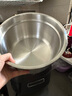 美的（Midea）【国家补贴】IH速嫩感猛火电压力锅5L智能预约家用电饭煲0涂层顶置触控高压锅4-6人自动排气S5972K 实拍图