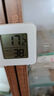 闹钟家用电子温湿度计室内干湿家用温湿度显示器迷你便携高精度壁挂式静音 白色温湿度计*2 干电池 实拍图