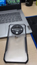 XUNDD讯迪适用华为mate60pro手机壳气囊防摔壳 mate60 Pro+全包透明硅胶保护套360度旋转磁吸支架保护壳 华为Mate60P/P+【黑·镭射纹】防摔认证 实拍图