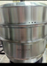 美厨（maxcook）蒸锅 304不锈钢32CM三层蒸锅 加厚复底汤锅 燃气电磁炉通用MCZ221 实拍图