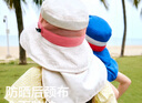 Kocotreekk树儿童防晒帽大檐护颈宝宝遮阳帽男童女童防紫外线渔夫帽子夏季 实拍图