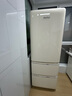 小吉（MINIJ）402L复古三门冰箱家用小户型嵌入式三开门电冰箱风冷无霜一级能效国家补贴BCD-JY402W 实拍图