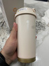 富光拾喜保温杯咖啡杯316L不锈钢男女士不锈钢水杯便携车载杯子白色520ml 实拍图