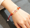 灵机生活馆麦玲玲同款2026年属马三合六合红绳手绳本命年太岁千解转运珠手链 【2026款】三合生肖红绳 属（牛）佩戴 实拍图