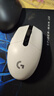 罗技（G）G304 LIGHTSPEED无线鼠标 游戏鼠标 轻质便携 绝地求生FPS鼠标英雄联盟LOL吃鸡 生日礼物 白色 实拍图