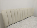 冬熊床 现代简约真皮储物高箱床多功能双人主卧婚床意式轻奢软包大床 进口牛皮/全实木榉木排骨架 1800mm*2000mm  平移储物结构 实拍图