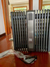 美的（Midea）【硬钢科技】取暖器/电暖器/电暖气家用/取暖炉/WIFI智能遥控加宽14片双擎取暖电热油汀HYX22TR 实拍图