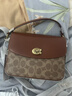 蔻驰（COACH）经典标志CASSIE19号单肩斜挎包翻盖早秋女包 棕黄色锈色（新版） 实拍图