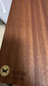 双枪乌金檀菜板 百年龄整木砧案板家用切菜食品抗菌防霉实木40*27*2.5 实拍图