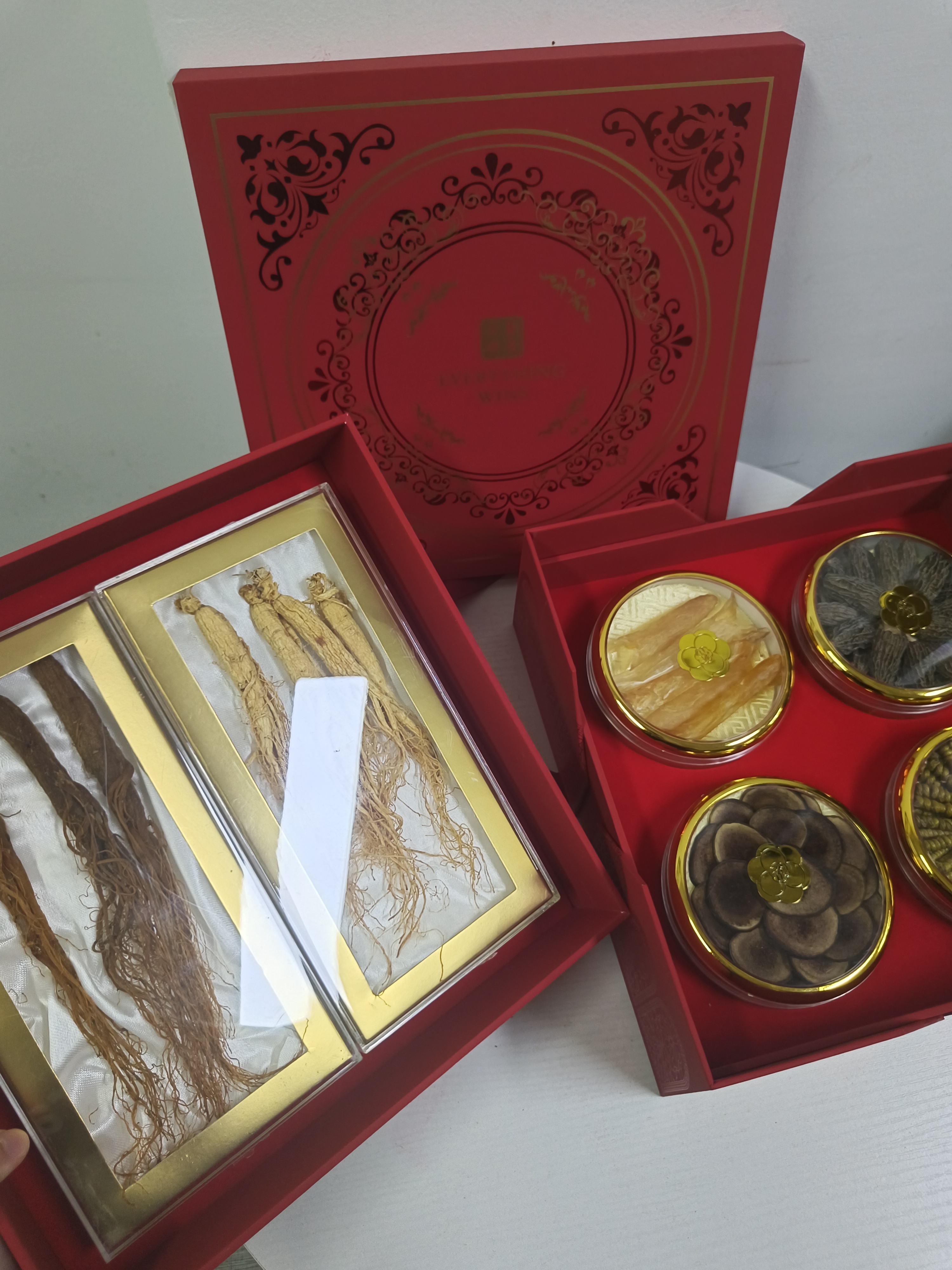 半山农整支红参人参石斛鹿茸【六拼高端礼盒】滋补品气血实用礼物见家长 实拍图