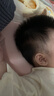 映调婴儿定型枕头0到6个月新生婴幼儿头型矫正宝宝防偏头四季通用枕头 【适用0-2岁】优质硅胶 | 7A防菌 | 柠檬黄 实拍图