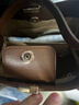 稻草人包包女款2025新牛皮单肩斜挎水桶包轻奢高端生日礼物送女友老婆 实拍图