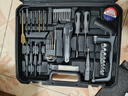 欧莱德德国充电电钻家用手电钻工具箱套装维修组合五金工具箱套装螺丝刀 锂电家用升级100件套铨能装单电 实拍图