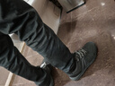 迪卡侬男秋冬意大利进口牛皮舒适缓震防滑户外休闲鞋深灰色40 2249599 实拍图