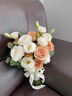 花城千铺新娘手捧花玫瑰花束结婚领证伴娘鲜花束同城配送速达 【长长久久】9朵卡布+白桔梗+白罗兰花束 默认立即配送(预订请备注或联系客服) 实拍图