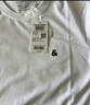 杰克·琼斯（JACK&JONES）25年男装T恤男夏季T恤舒适男士短袖凉感多色上衣纯色水洗不易走形 乳白色A05 M 175 实拍图