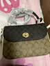 蔻驰（COACH）【品牌直供】女士MARLIE中号单肩手提斜挎包C1563礼物 实拍图