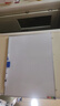 得力白板写字板 黑板家用90*120cm 实心纤维板芯 磁性办公教学白板悬挂白板 写字板黑板白板33468 实拍图