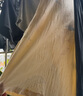 浪莎女士睡裙女带胸垫100%棉睡衣夏季中长款短袖圆领套头家居服 实拍图