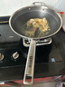 康巴赫炒锅不粘锅抗菌不锈钢炒菜锅红点双蜂窝平底锅电磁炉燃气灶通用 实拍图