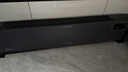 美的（Midea）石墨烯取暖器/节能电暖器/智能遥控/电暖气家用/浴室防水除菌/大面积速热踢脚线/移动地暖HDV22GR 实拍图