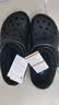 卡骆驰（CROCS）贝雅克骆格保暖拖鞋|205969 黑色-060 41/42(260mm)  实拍图
